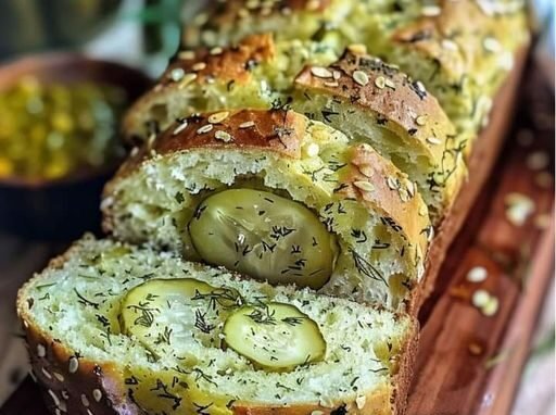 195 kcal Dill Pickle Bread