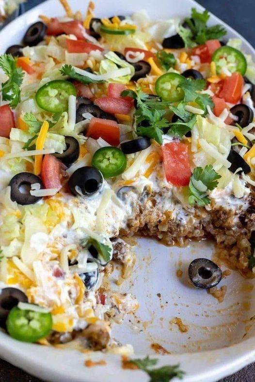 Delectable Delights Gourmet Turkey Taco Casserole Recipe