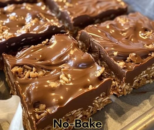 No-Bake Homemade Crunch Bars