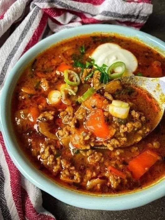 Weight Watchers Cheesy Taco Soup