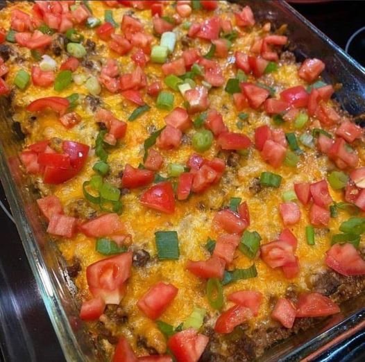 A Weight Watchers Taco Casserole.