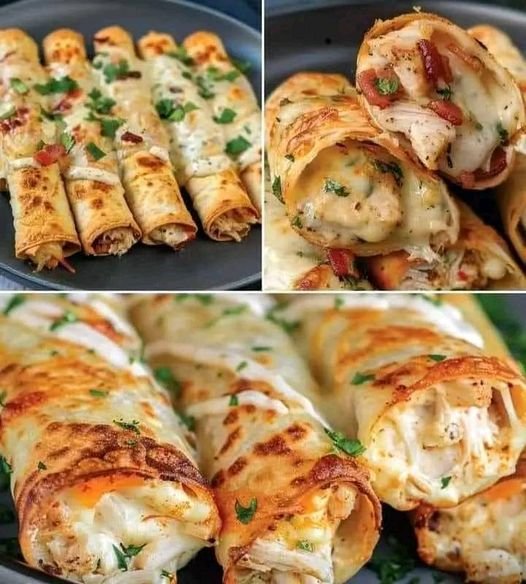 Chicken Bacon Ranch Roll-Ups