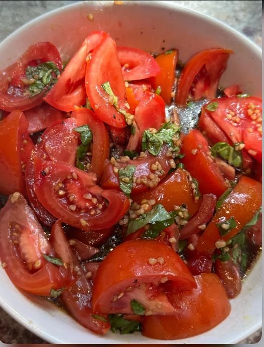 The Best Marinated Tomatoes