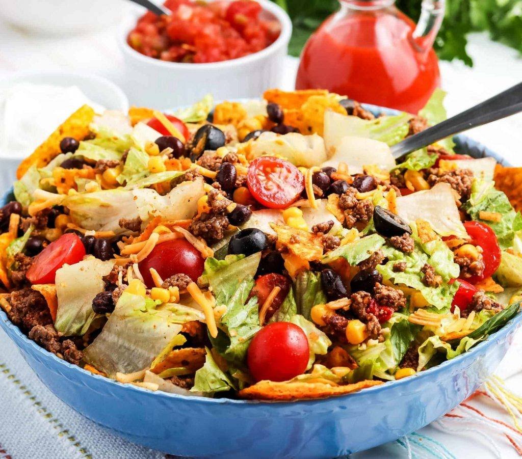 Weight Watchers Easy Doritos Taco Salad Recipe